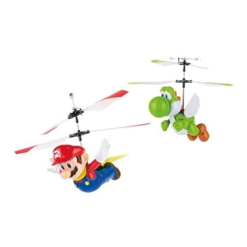 Mario y Yoshi voladores Nintendo radiocontrol Carrera