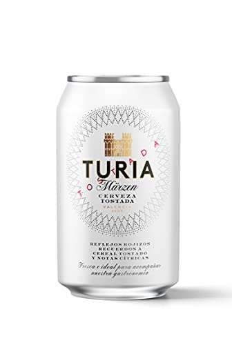 24 x 330ml. Cerveza Tostada Turia Märzen, | Cerveza Märzenbier, Valencia, Tostada, en Lata, Refrescante