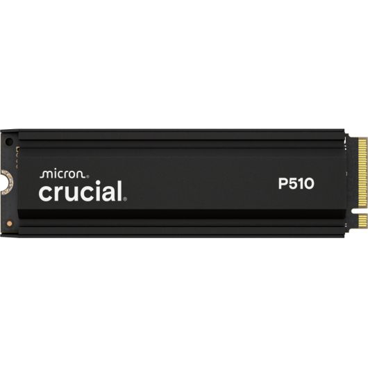 SSD Crucial P510 HS 2TB M.2 2280 NVMe PCIe 5.0 TLC con disipador