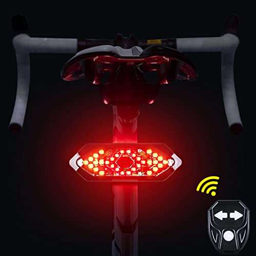 Luz Trasera LED con Intermitentes para Bicicletas y Patinetes Eléctricos. Impermeable, Carga USB 750mAh, 5 Modos Diferentes