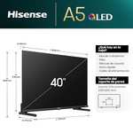 Hisense 40A5NQ - QLED TV, 40 Pulgadas