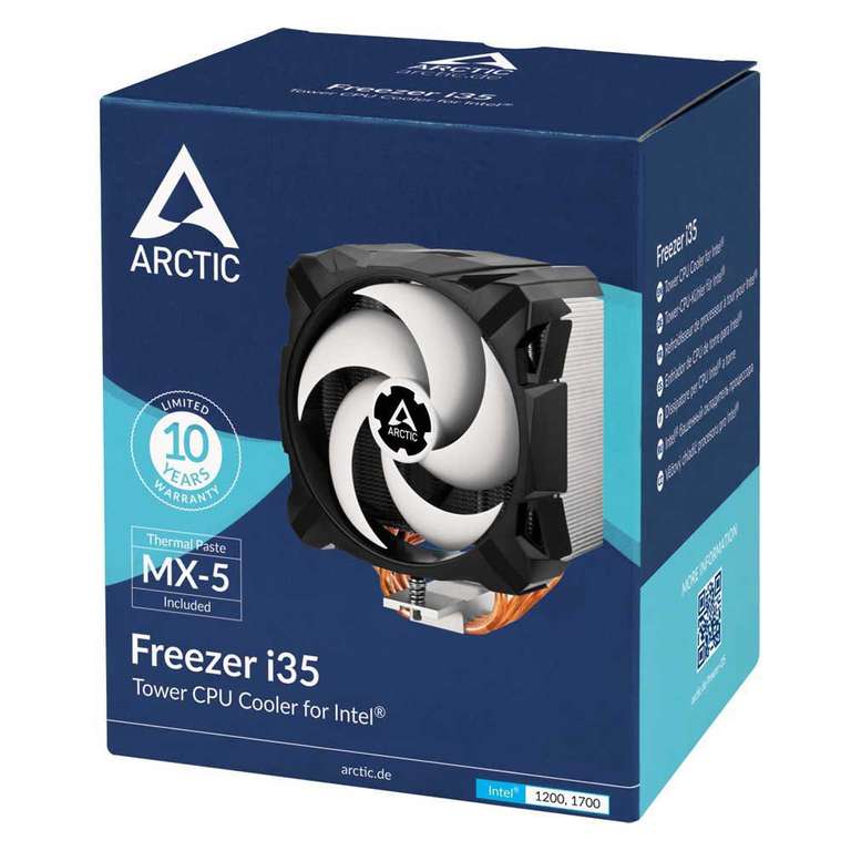 Arctic Freezer i35 con pasta térmica MX-5