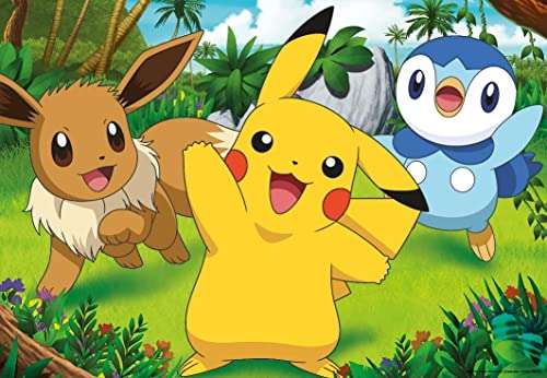 Puzzle Pokémon, Colección 2 x 24, 2 Puzzle de 24 Piezas, Puzzle para Niños, Edad Recomendada 4+ Años
