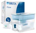 BRITA Depósito Filtrante Flow Azul Incluye 1 Filtro MAXTRA PRO All-in-1 Filtra hasta 150L Elimina cal, cloro, metales y contaminantes
