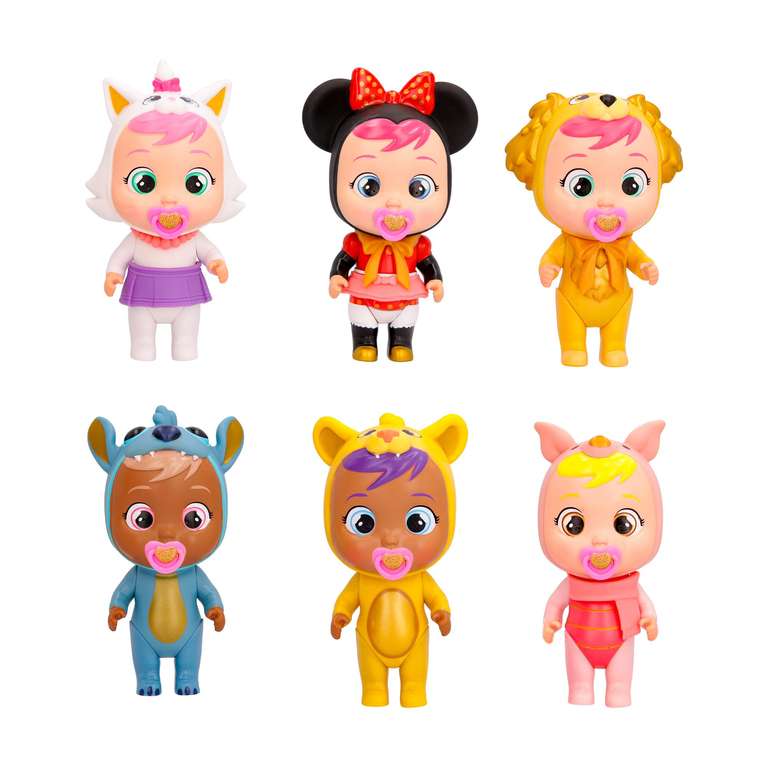 Cry Babies Magic Tears Disney Marie Mini muñeca Coleccionable Inspirada en Personaje Marie de Disney, llanto de lágrimas Reales