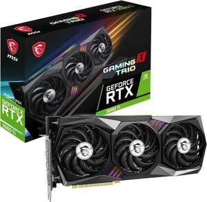 MSI GeForce RTX 3060 Ti Gaming X Trio 8GD6X Tarjeta gráfica - RTX 3060 Ti GPU, 8GB GDDR6X (256-bit), PCIe 4.0, HDMI 2.1 y DisplayPort 1.4.