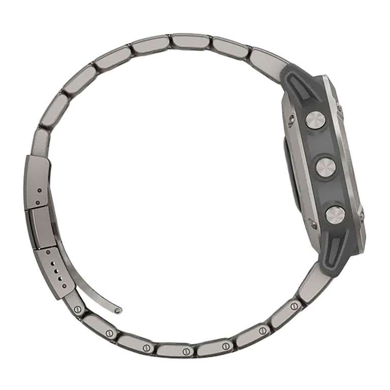 Garmin fenix 6 sapphire titane - reloj conectado grey/titanium titane. Regalo unico para el dia del padre