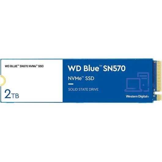 WD Blue SN570 2TB SSD M.2 PCIe Gen3 x4 NVMe