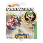 Hot Wheels Mario Kart Coche Luigi