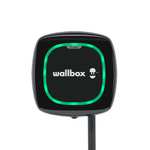 Wallbox Pulsar Plus-Cargador de vehiculo electrico (7.4kW de Potencia,5 Metros,Conector Tipo 2,WiFi, Bluetooth,OCPP, Interior/Exterior)