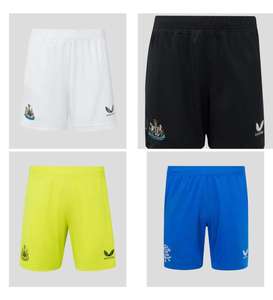 Pantalón corto Newcastle y Rangers 23/24 blanco/negro/Azul(equipación local)