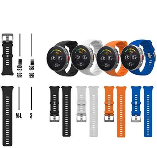 Polar Vantage V-Reloj premium con GPS y Frecuencia cardíaca - Multideporte y perfil de triatlón - Potencia de running, batería ultra larga