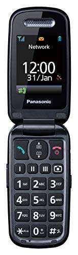 Panasonic KX-TU466EXBE - Teléfono Móvil para Mayores