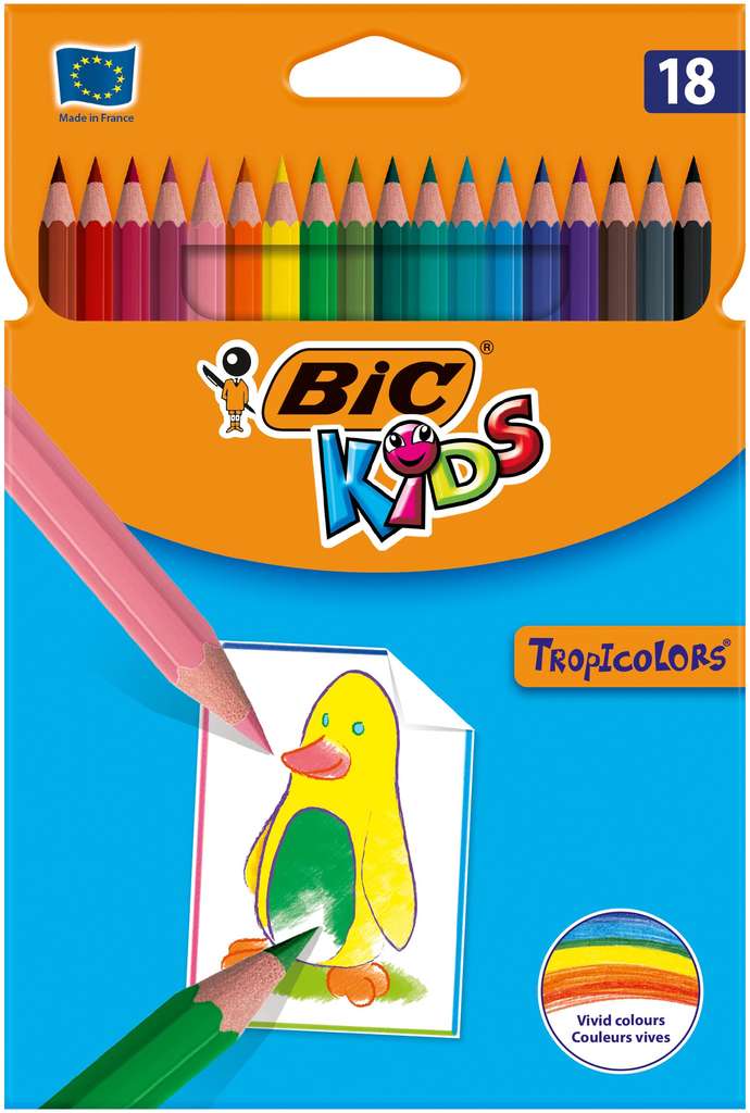 Basics Lápices de colores en caja de lata, Paquete de 72, Colores  surtidos » Chollometro