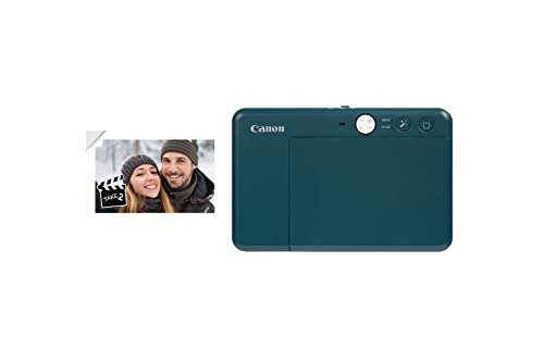 Canon Camera ES Zoemini S2 cámara instantánea + Papel fotográfico 10 Hojas