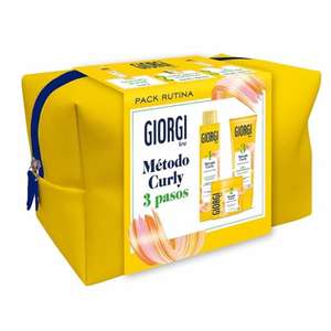 GIORGI Line Kit de Iniciación al Método Curly en 3 Pasos 0% Alcohol, 0% Siliconas, 0% Sulfatos, Con Proteínas Vegetales y Aguacate 950 ml