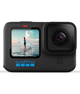 GoPro HERO10, LCD frontal pantallas táctiles, video 5.3K60 Ultra HD fotos de 23MP transmisión en vivo de 1080p cámara web estabilización