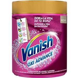 Vanish Oxi Advance Quitamanchas para la ropa, Elimina Olores y Evita Desteñidos, en Polvo, sin Lejía, 800 g (Compra Recurrente)
