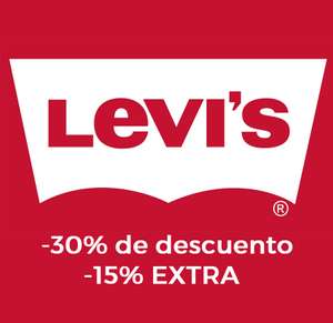 -30% de descuento y 15% EXTRA en Levi’s por el día del padre a partir de 85€ de compra