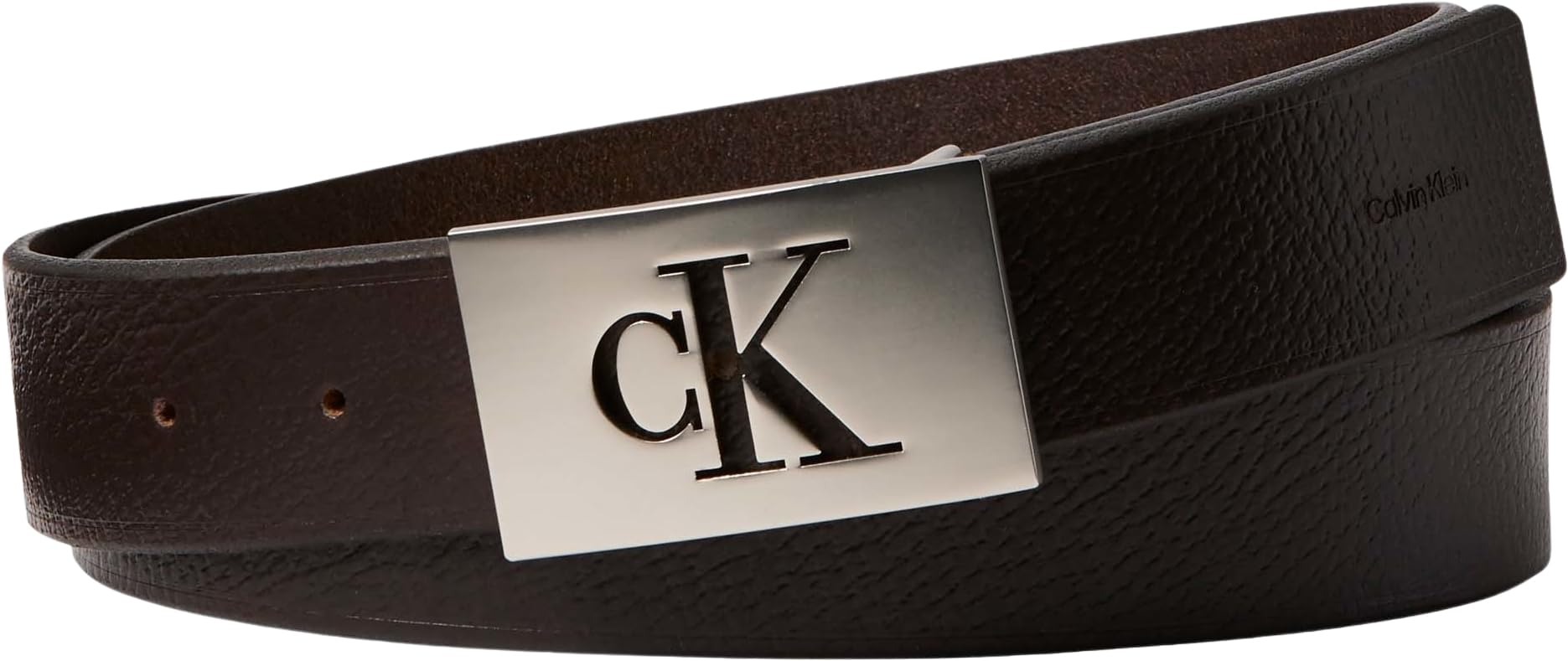 Calvin Klein Ssnl Mono Plaque 35mm Fixed Cinturones Hombre