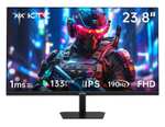 KTC Monitor Gaming de 24 Pulgadas, Fast IPS 190Hz, 1ms, 1080P FHD 1920 x 1080, Free Sync & G-Sync, 133% sRGB, HDR10