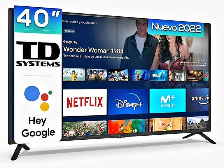 Smart TV TD Systems 40" DLED FHD