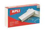 APLI 13469 - Pack De 1000 Grapas, 22/6 - 24/6 (Compra mínima 4 unidades)