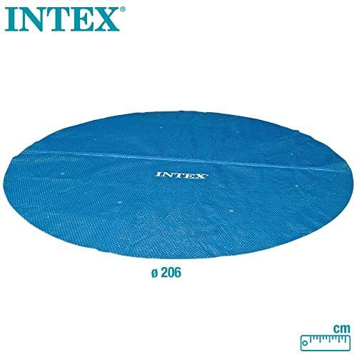 Cobertor solar INTEX piscinas 206 cm, Color Azul