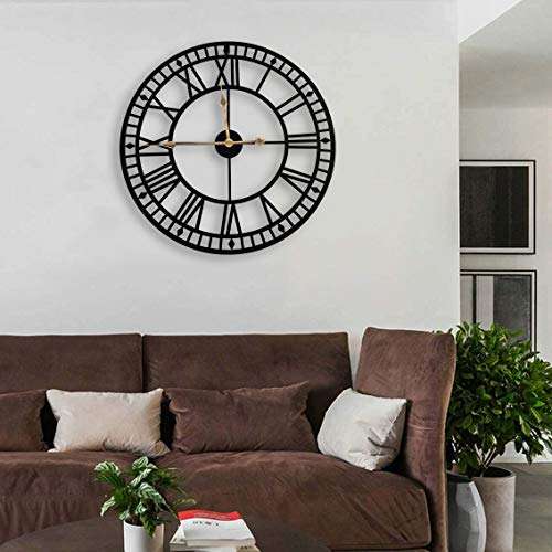 Reloj de pared de metal 60cm