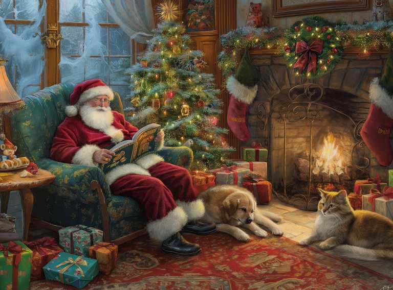 Imagen de Casa de Navidad Puzzle 1000 Piezas