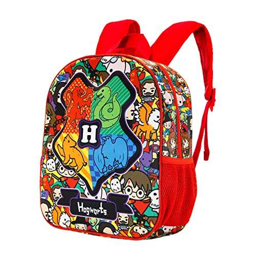 Karactermania Harry Potter All Together Now-Mochila 3D Pequeña, Rojo (Red)