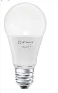 LEDVANCE Lámpara LED inteligente con tecnología WiFi, enchufe E27, regulable, color de luz cambiante