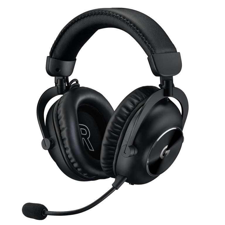 Logitech G PRO X 2 Auriculares gaming inalámbricos, mic. 50mm, DTS:X 2.0-7.1 Surround, Bluetooth/USB/3.5mm Aux, PC, PS5, PS4