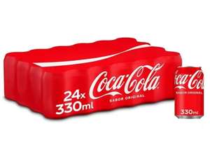 Pack 24 Latas Coca Cola 0.33cl.