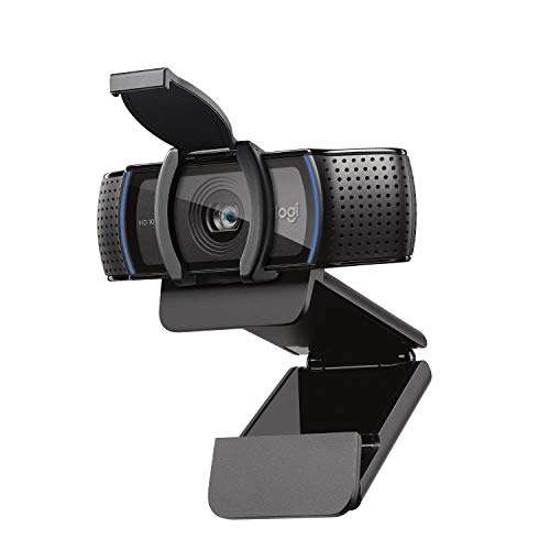 Logitech C920s HD Pro Webcam, Full HD 1080p/30fps