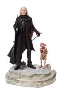 Figura de Enesco Harry Potter Lucious Malfoy con Dobby The Elf