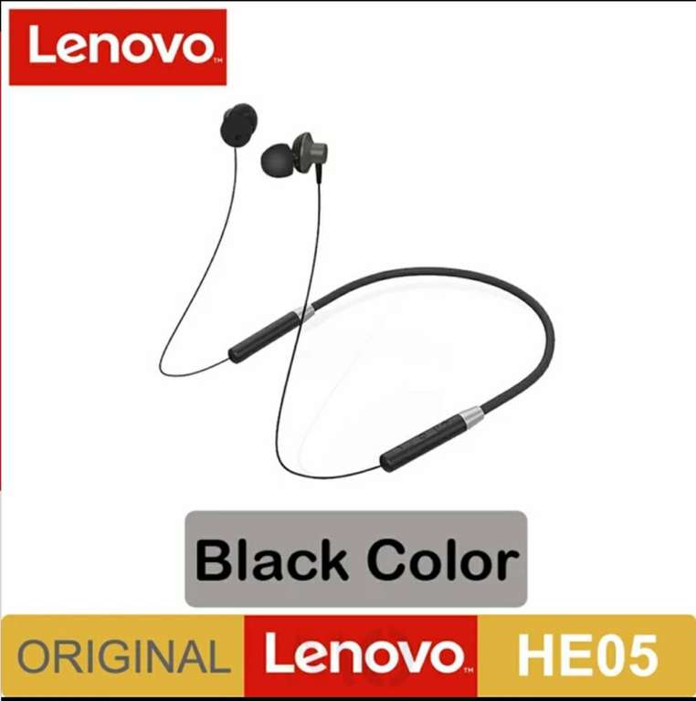 Auriculares deportivos inalámbricos Lenovo HE05