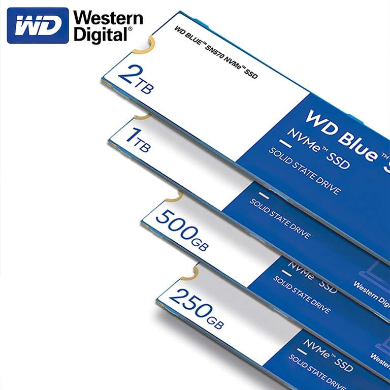 WD Blue SN570 2TB (250GB, 500GB, 1TB, 2TB)