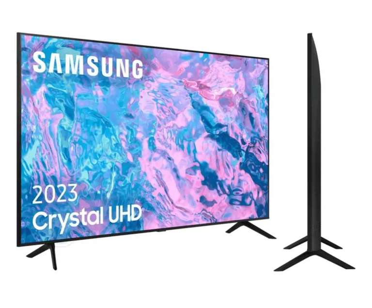TV LED 55" - Samsung TU55CU7175UXXC (2023), UHD 4K, Crystal Processor 4K, Smart TV, DVB-T2 (H.265)
