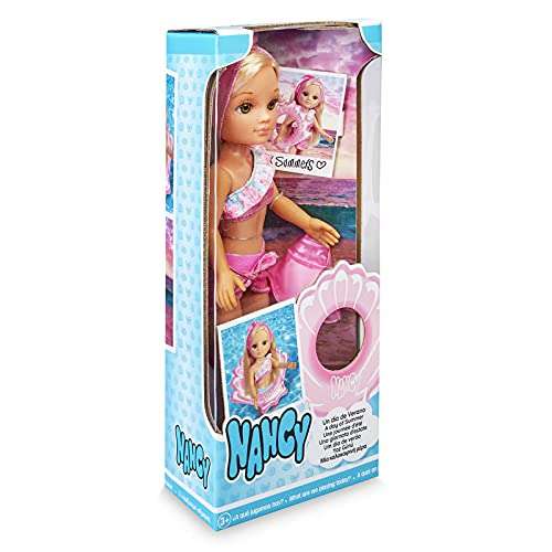 Nancy, un día de Verano, muñeca con Traje de baño, Flotador y Accesorios