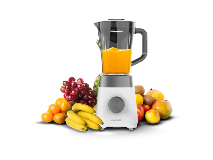 Batidora de vaso - Cecotec Power Black Titanium 1300MAX W, 1300W, 1,5 L