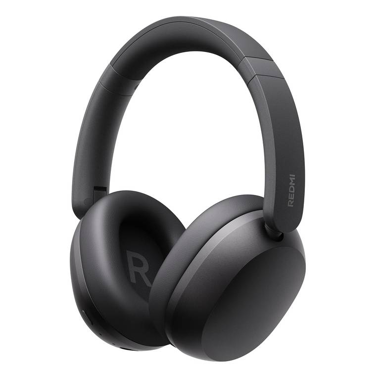Auriculares Xiaomi Redmi Headphones Neo Negro (ANC híbrida, driver gigante 70mm, Hi-Res, BT 5.4, 3 micros IA, Google Fast Pair, PC/móvil)