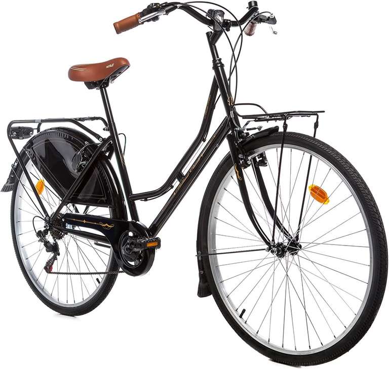 Moma - Bicicleta Paseo Holandesa Citybike, Shimano, 6 velocidades, Ruedas de 28"