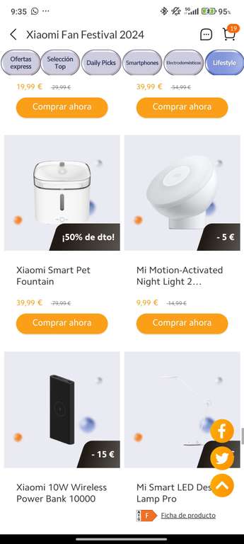 Fuente para mascotas Xiaomi (24€ con mi points)