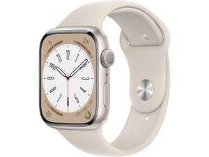 Apple Watch Series 8 (GPS, 41mm / 45mm) Reloj Inteligente con Caja de Aluminio en Color Medianoche