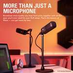 Elgato Paquete para podcasting - Micrófono dinámico, Cable XLR, Soporte de micrófono, Kit Audio Completo para podcasts y grabación de Voz,,,