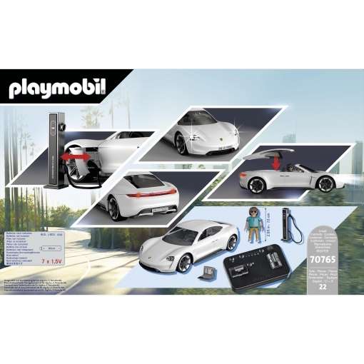 PLAYMOBIL - Porsche Mission E +5 años