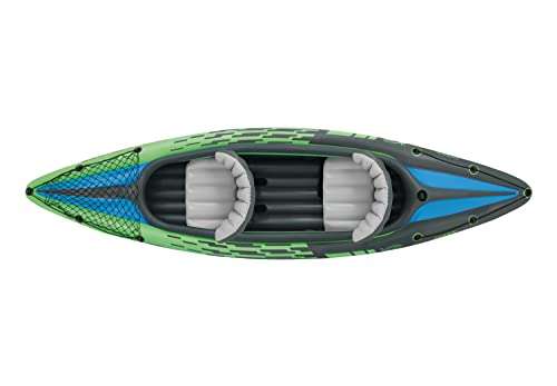 Intex 68306 - Kayak hinchable Challenger k2 & 2 remo - 351 x 76 x 38 cm
