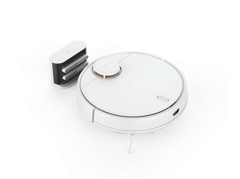 Robot aspirador - Xiaomi Robot Vacuum S12, 45W, WiFi, Autonomía 130 min, Navegación láser , Sensor LDS, Control por app, Blanco