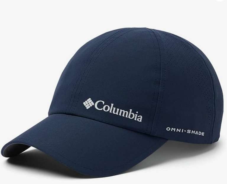 Columbia Gorra de béisbol unisex, Silver Ridge III Ball Cap, Nailon en 2 colores Negro Y Azul